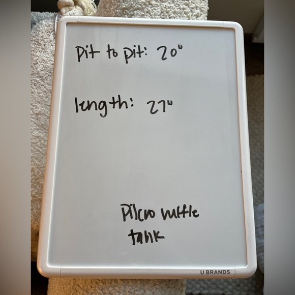 Pilcro Ruffle Raw Hem Tank Top - Picture 6 of 7